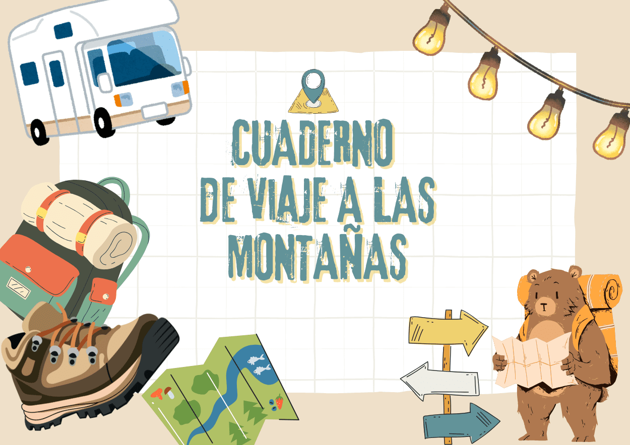 cuaderno de viaje a las montañas